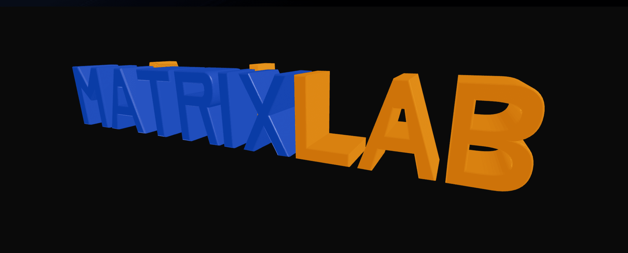 MatrixLab 3D Logo